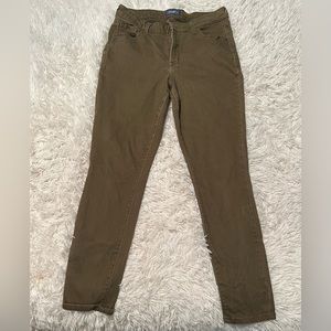 Old Navy Rockstar brown pants size 12